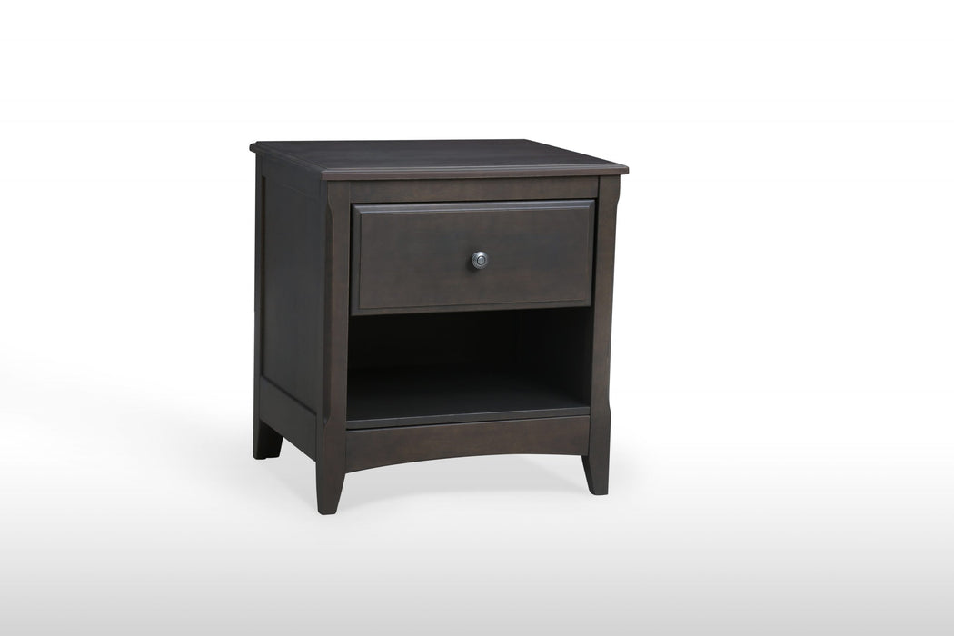 Night & Day Secrets 1 Drawer Nightstand (All Finishes)