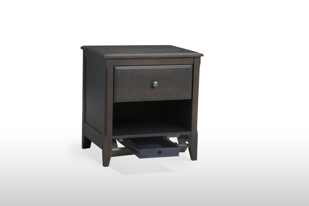 Night & Day Secrets 1 Drawer Nightstand (All Finishes)