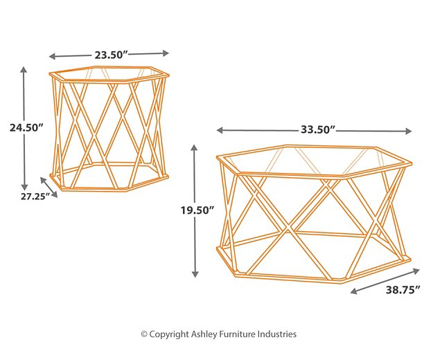 Madanere Table (Set of 3) - Furniture World SW (WA)