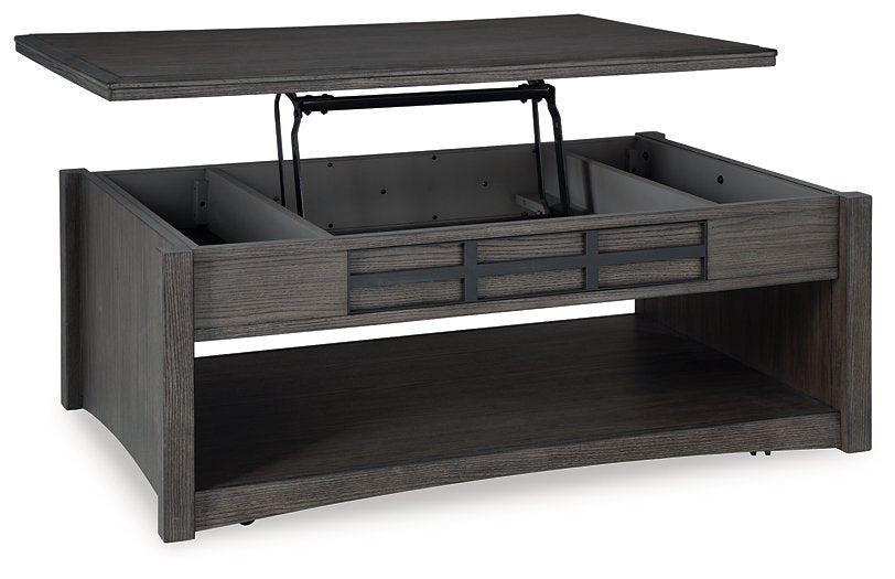 Montillan Lift-Top Coffee Table - Furniture World SW (WA)