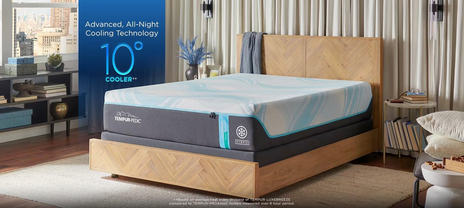 Tempur-Pedic LuxeBreeze Medium Hybrid Mattress