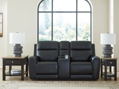 5Z-Relaxation Power Reclining Loveseat with Console - Furniture World SW (WA)
