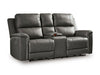 Bleckley Power Reclining Loveseat with Console - Furniture World SW (WA)