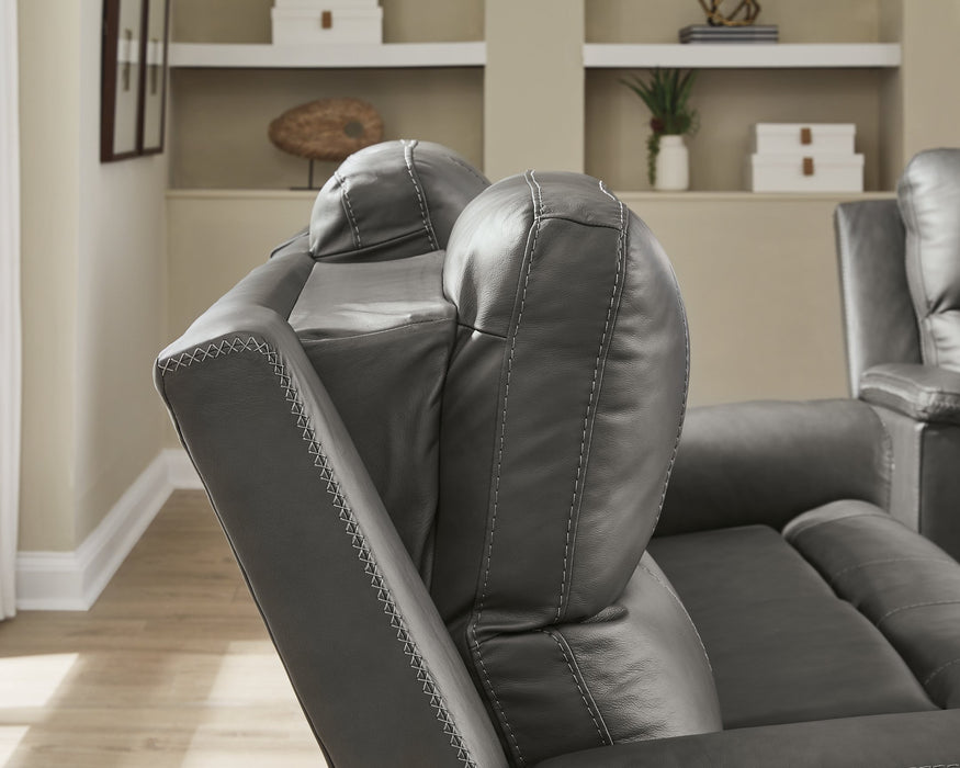 Bleckley Power Reclining Loveseat with Console - Furniture World SW (WA)