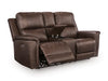 Bleckley Power Reclining Loveseat with Console - Furniture World SW (WA)