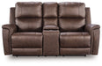 Bleckley Power Reclining Loveseat with Console - Furniture World SW (WA)