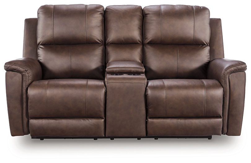 Bleckley Power Reclining Loveseat with Console - Furniture World SW (WA)