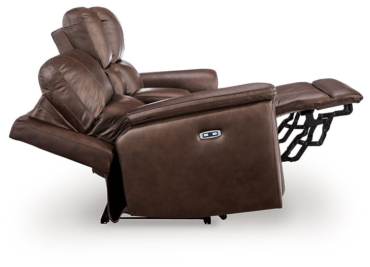 Bleckley Power Reclining Loveseat with Console - Furniture World SW (WA)