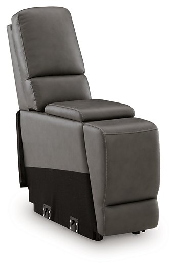 5Z - Pittson Power Reclining Sectional Loveseat with Console - Furniture World SW (WA)