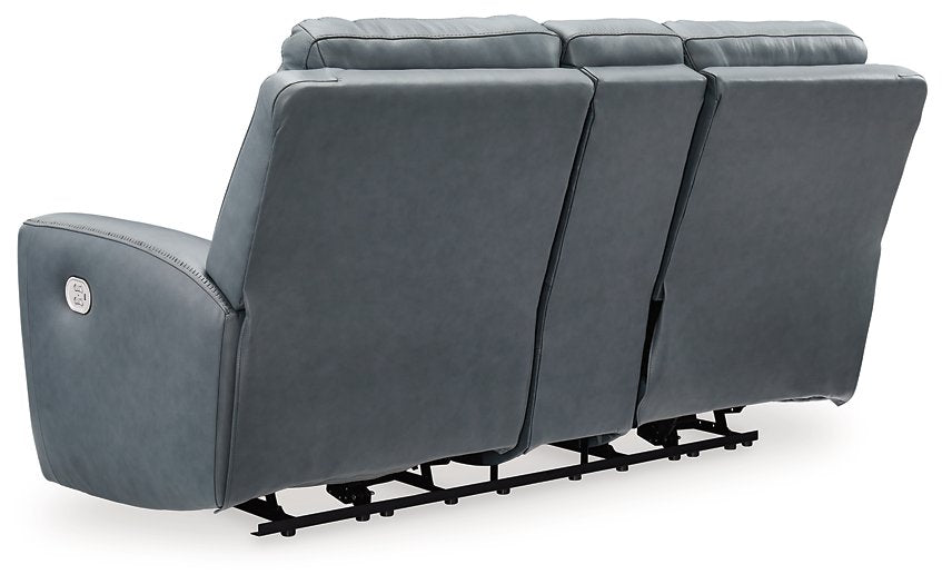 Mindanao Power Reclining Loveseat with Console - Furniture World SW (WA)