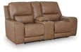 DeepWakes Power Reclining Loveseat with Console - Furniture World SW (WA)