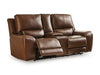 DeepWakes Power Reclining Loveseat with Console - Furniture World SW (WA)