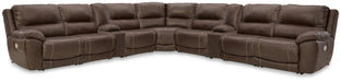 Dunleith Power Reclining Sectional - Furniture World SW (WA)