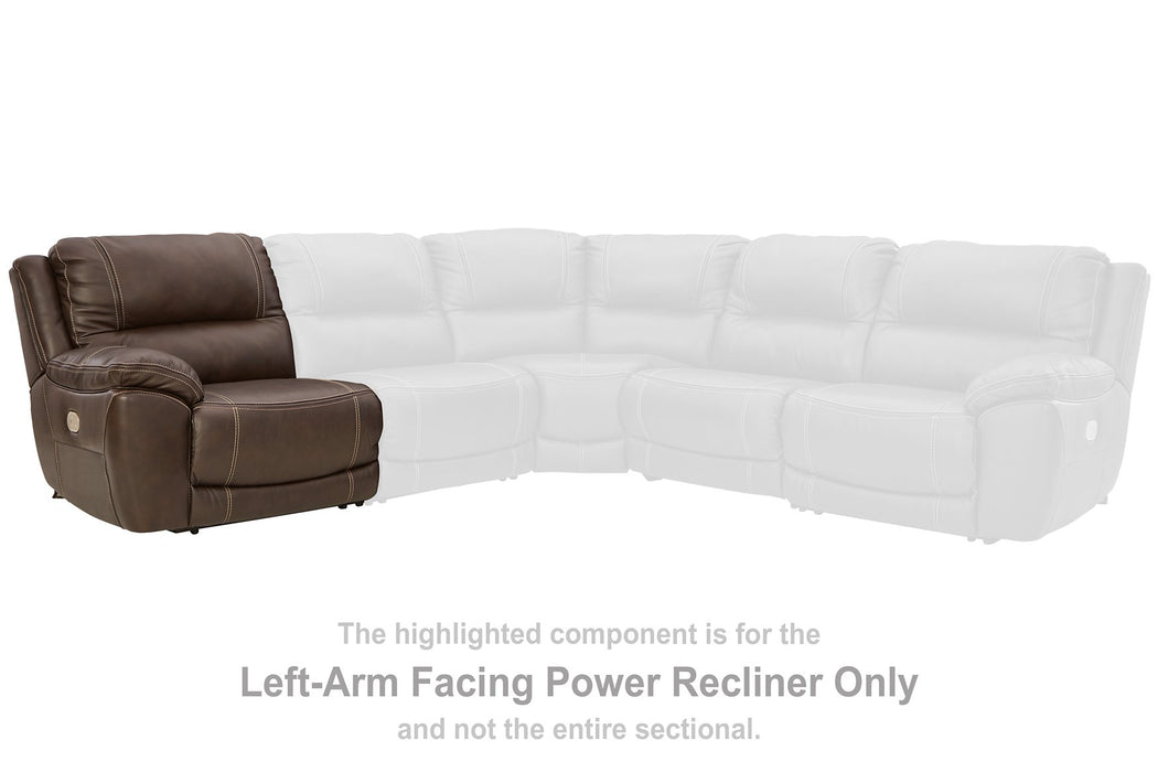 Dunleith Power Reclining Sectional - Furniture World SW (WA)