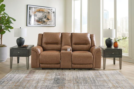 Trasimeno Power Reclining Loveseat with Console - Furniture World SW (WA)