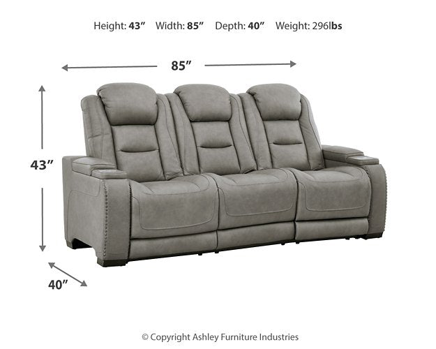 The Man-Den Power Reclining Sofa - Furniture World SW (WA)