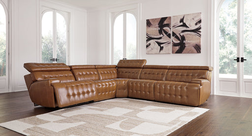 Temmpton Power Reclining Sectional - Furniture World SW (WA)