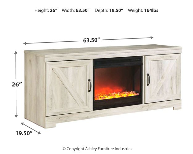 Bellaby 63" TV Stand with Fireplace - Furniture World SW (WA)