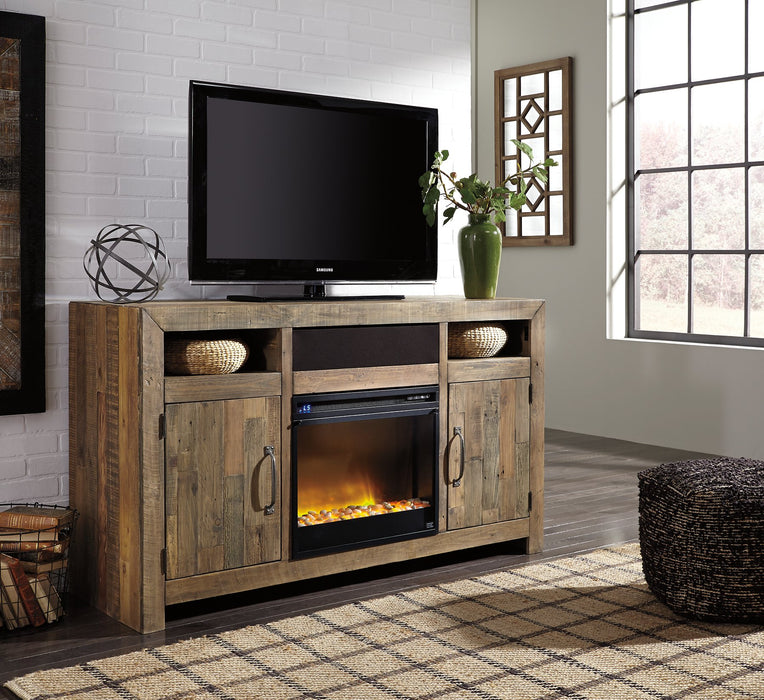 Sommerford 62" TV Stand with Electric Fireplace - Furniture World SW (WA)