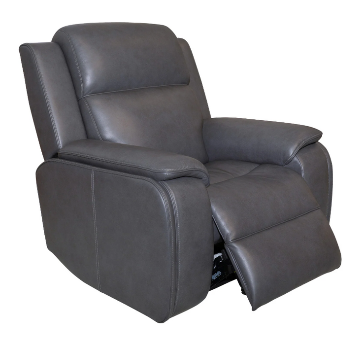 Flexsteel Ziggy Leather Power Recliner with Power Headrest, Lumbar, Heat & Massage - Furniture World SW (WA)