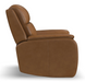 Flexsteel Ziggy Leather Power Recliner with Power Headrest, Lumbar, Heat & Massage - Furniture World SW (WA)