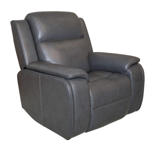 Flexsteel Ziggy Leather Power Recliner with Power Headrest, Lumbar, Heat & Massage - Furniture World SW (WA)