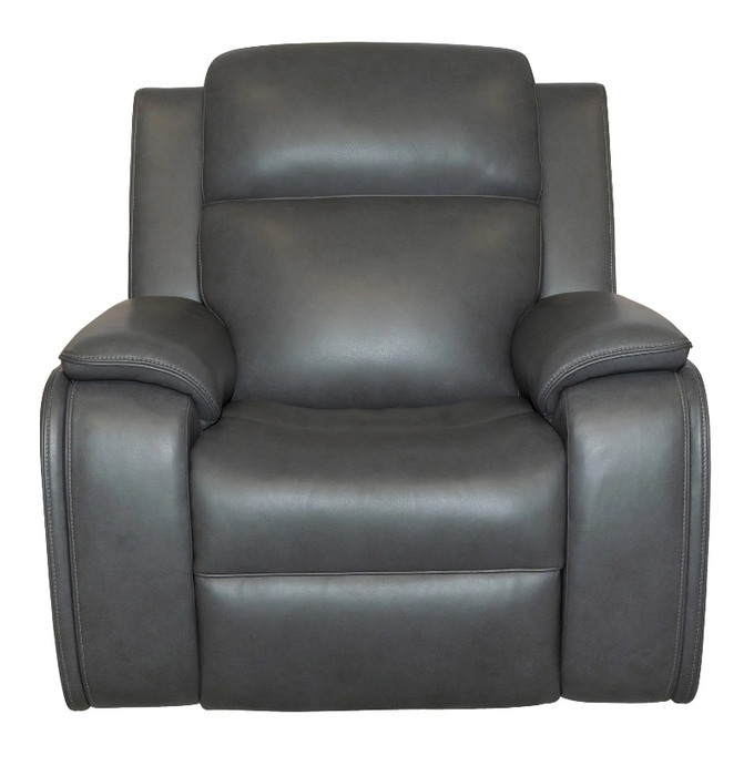 Flexsteel Ziggy Leather Power Recliner with Power Headrest, Lumbar, Heat & Massage - Furniture World SW (WA)