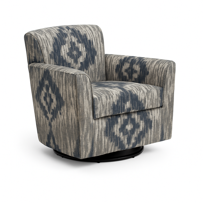 Stanton 976 Swivel Glider – Shown in Doggy Onyx - Furniture World SW (WA)