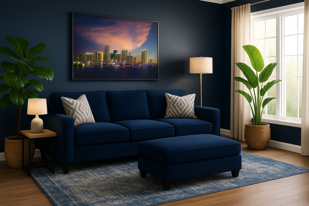 Stanton 643 Large Sofa - Shown in Weekend Walks - Furniture World SW (WA)