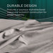 TEMPUR-Adapt Luxe Egyptian Cotton Sheets Sheet Set - Furniture World SW (WA)