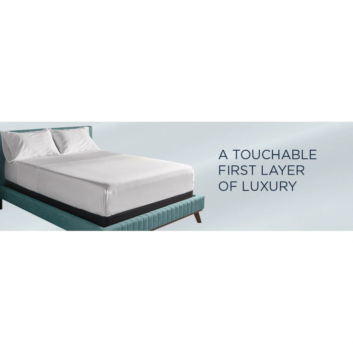 TEMPUR Classic Cotton Sheet Set Cool Gray