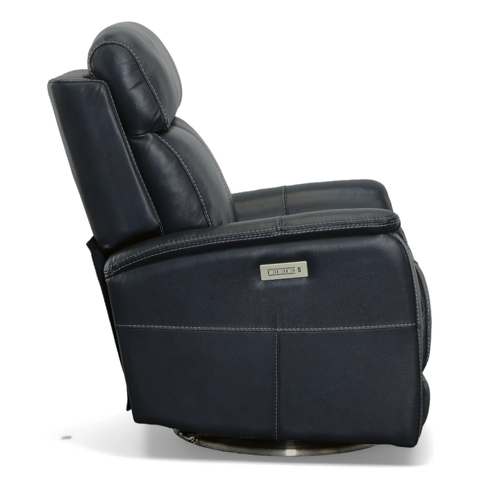 Flexsteel View Leather Power Recliner - Furniture World SW (WA)
