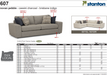 Stanton 607 Sectional - Shown in Dominator Cream - Furniture World SW (WA)