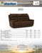 Stanton 890 Sofa – Shown in Deschutes Whiskey - Furniture World SW (WA)