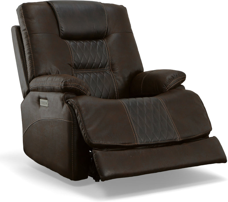 Dakota Power Recliner with Power Headrest & Lumbar - Furniture World SW (WA)