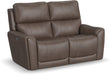 Carter Power Reclining Loveseat with Power Headrests & Lumbar - Furniture World SW (WA)