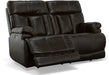 Clive Power Reclining Loveseat with Power Headrests & Lumbar - Furniture World SW (WA)