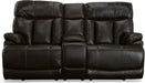 Clive Power Reclining Loveseat with Console & Power Headrests & Lumbar - Furniture World SW (WA)