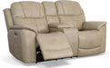 Crew Power Reclining Loveseat with Console & Power Headrests & Lumbar - Furniture World SW (WA)