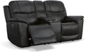 Crew Power Reclining Loveseat with Console & Power Headrests & Lumbar - Furniture World SW (WA)