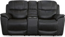 Crew Power Reclining Loveseat with Console & Power Headrests & Lumbar - Furniture World SW (WA)