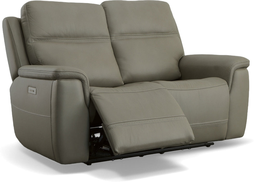 Sawyer Power Reclining Loveseat with Power Headrests & Lumbar - Furniture World SW (WA)