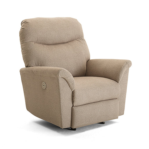 CAITLIN LEATHER POWER HEAD TILT ROCKER RECLINER- 4NZ27LU image