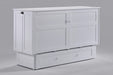 Clover - Murphy Bed Cabinet - Cherry, Chocolate & White - Furniture World SW (WA)