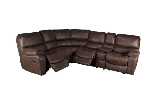 RAMSEY M6050 6 PC SECTIONAL W/1 ARMLESS RECLINER image