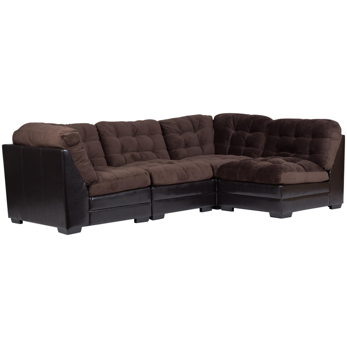 MORRISON U2317 4PC SECTIONAL 2 A/L, 2 CNR image