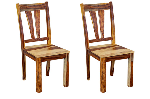 KALISPELL WOODEN CHAIR 2PC image