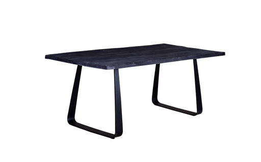 CROSSOVER BLACK DINING TABLE HOOP BASE image