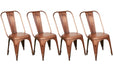 CAFE CHAIR COPPER 4PC image