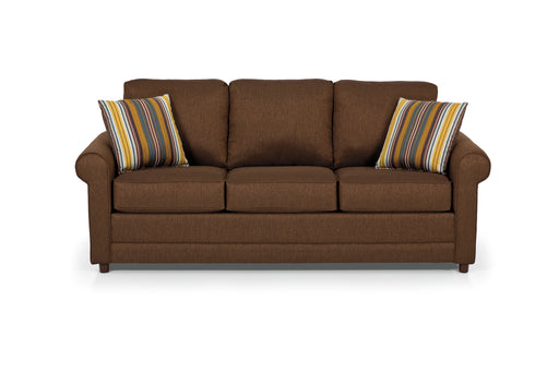 Stanton Furniture 202 Sofa Sleeper - Shown in Stoked Chocolate - Furniture World SW (WA)